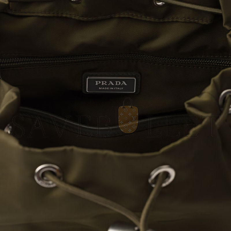 PRADA RE-NYLON AND LEATHER BACKPACK 2VZ135 (45*27*17cm) PRADA RE-NYLON AND LEATHER BACKPACK 2VZ135 (45*27*17cm)